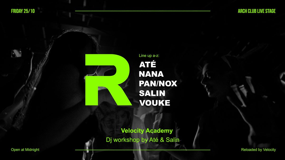 VELOCITY ACADEMY presents: Artist showcase & Workshop