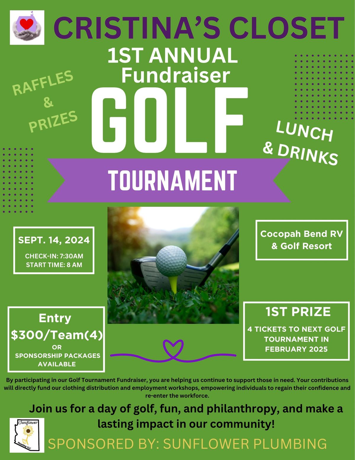 Golf Tournament Fundraiser 