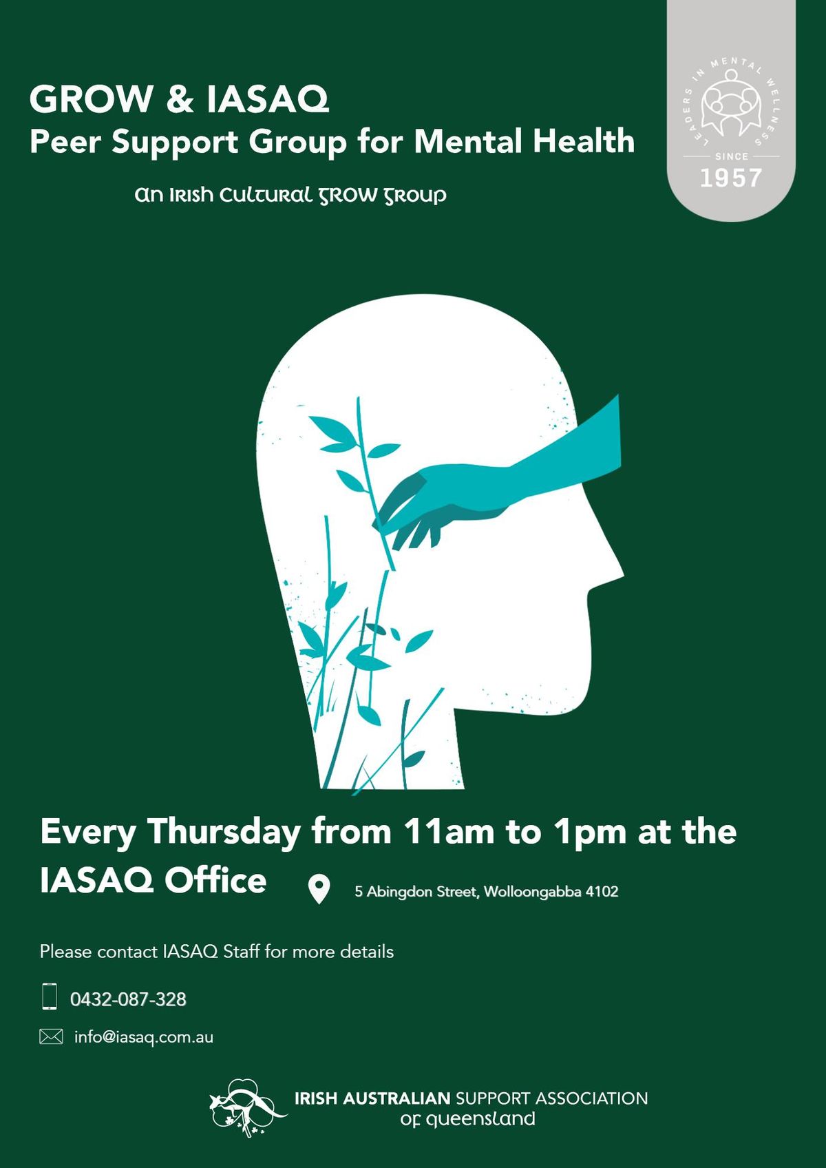 IASAQ and GROW | An Irish Cultural Peer Support Group