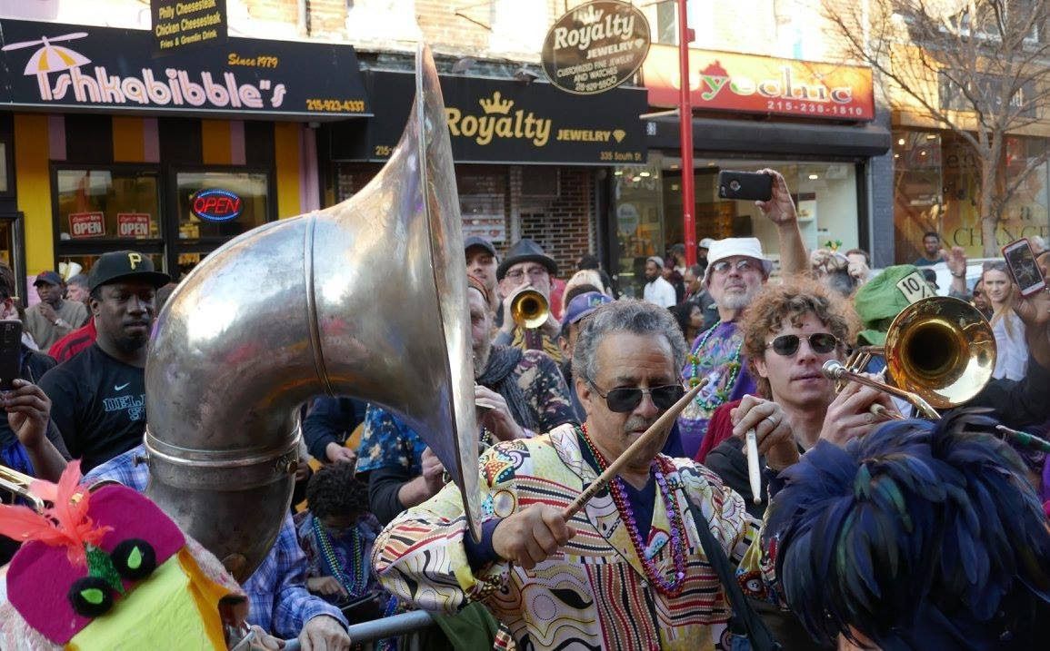 The Wild Bohemians\u2019 41st Annual Mardi Gras Parade on South Street 