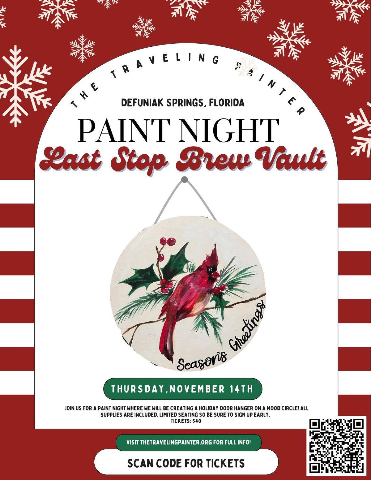 Holiday Paint Night 