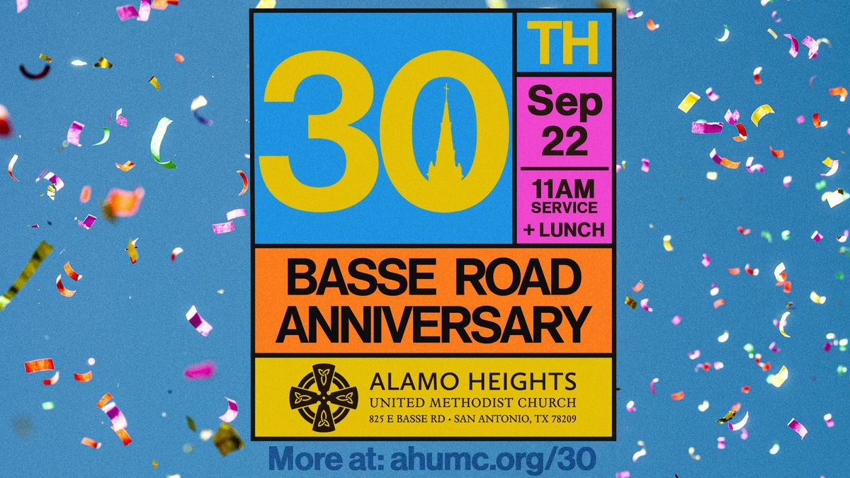 AHUMC's 30th Anniversary on Basse Road