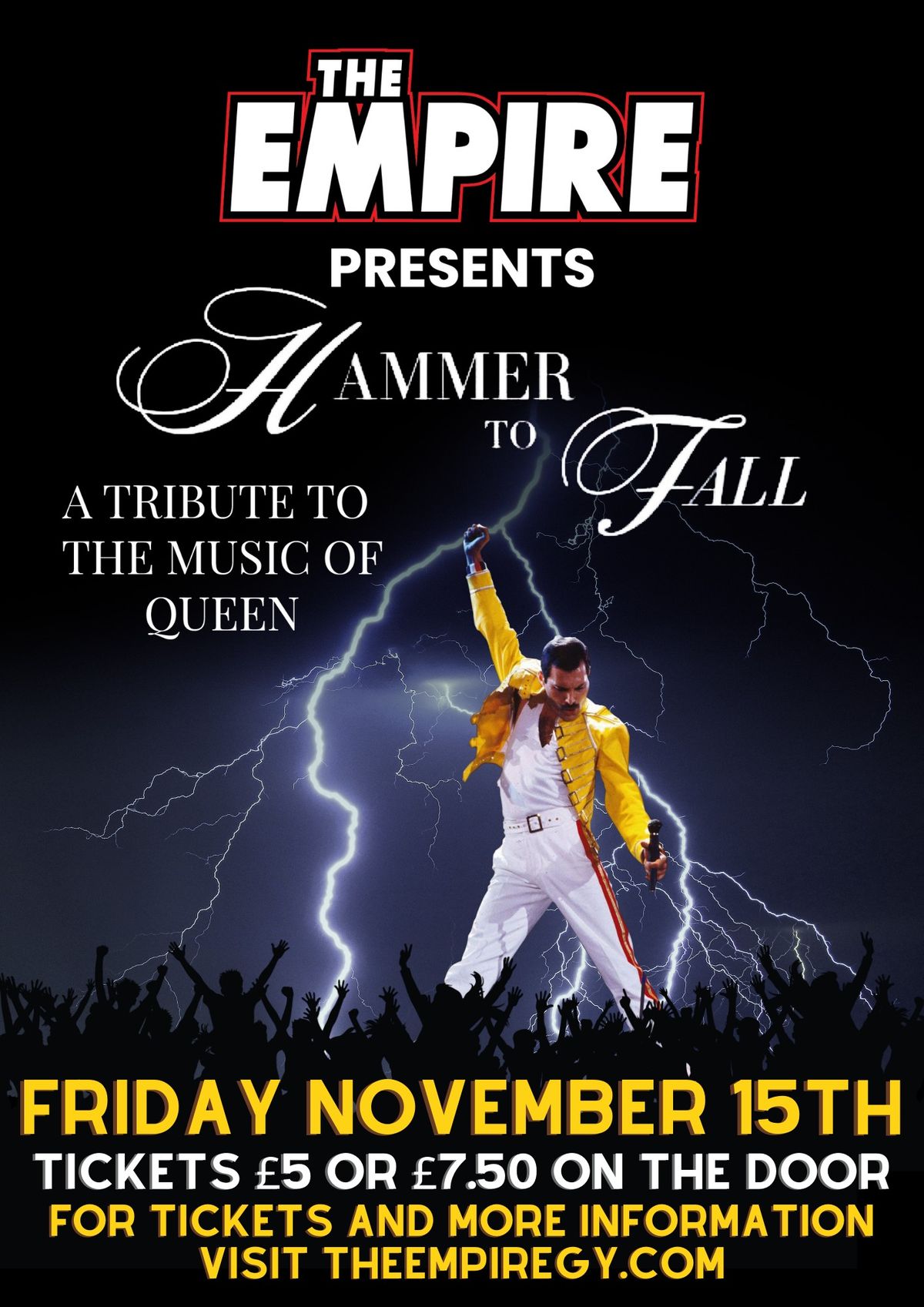 Queen Tribute - HAMMER TO FALL