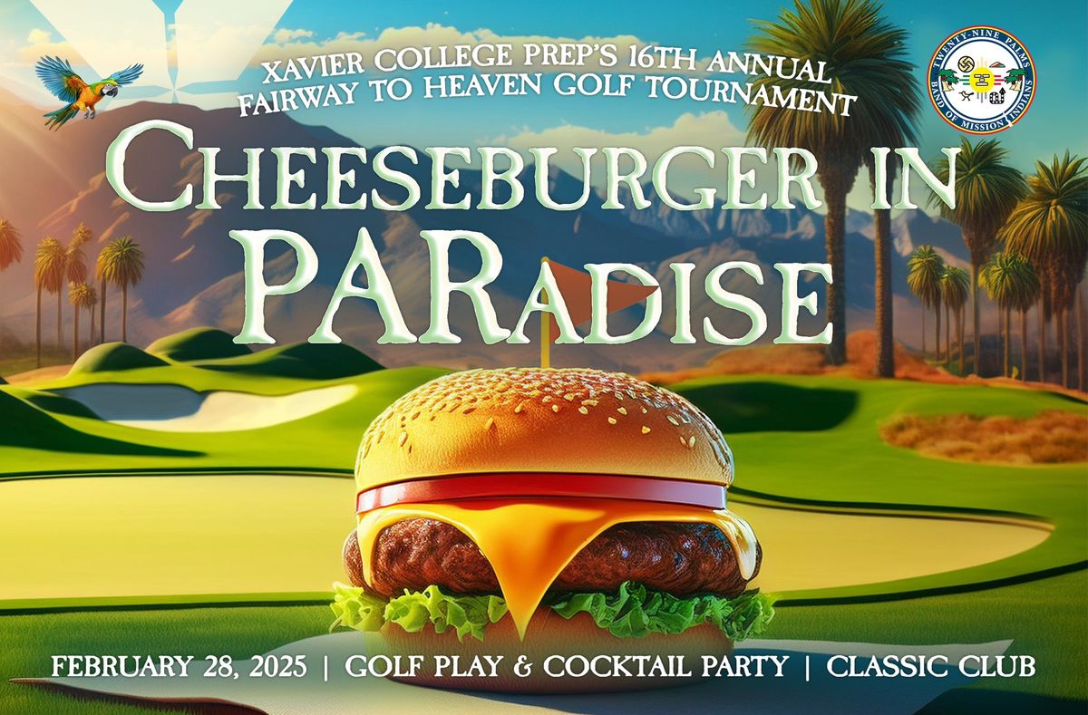 Cheeseburger in PARadise Golf Tournament