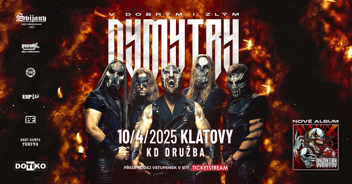 DYMYTRY | V dobr\u00fdm i zl\u00fdm tour 2025 - Klatovy