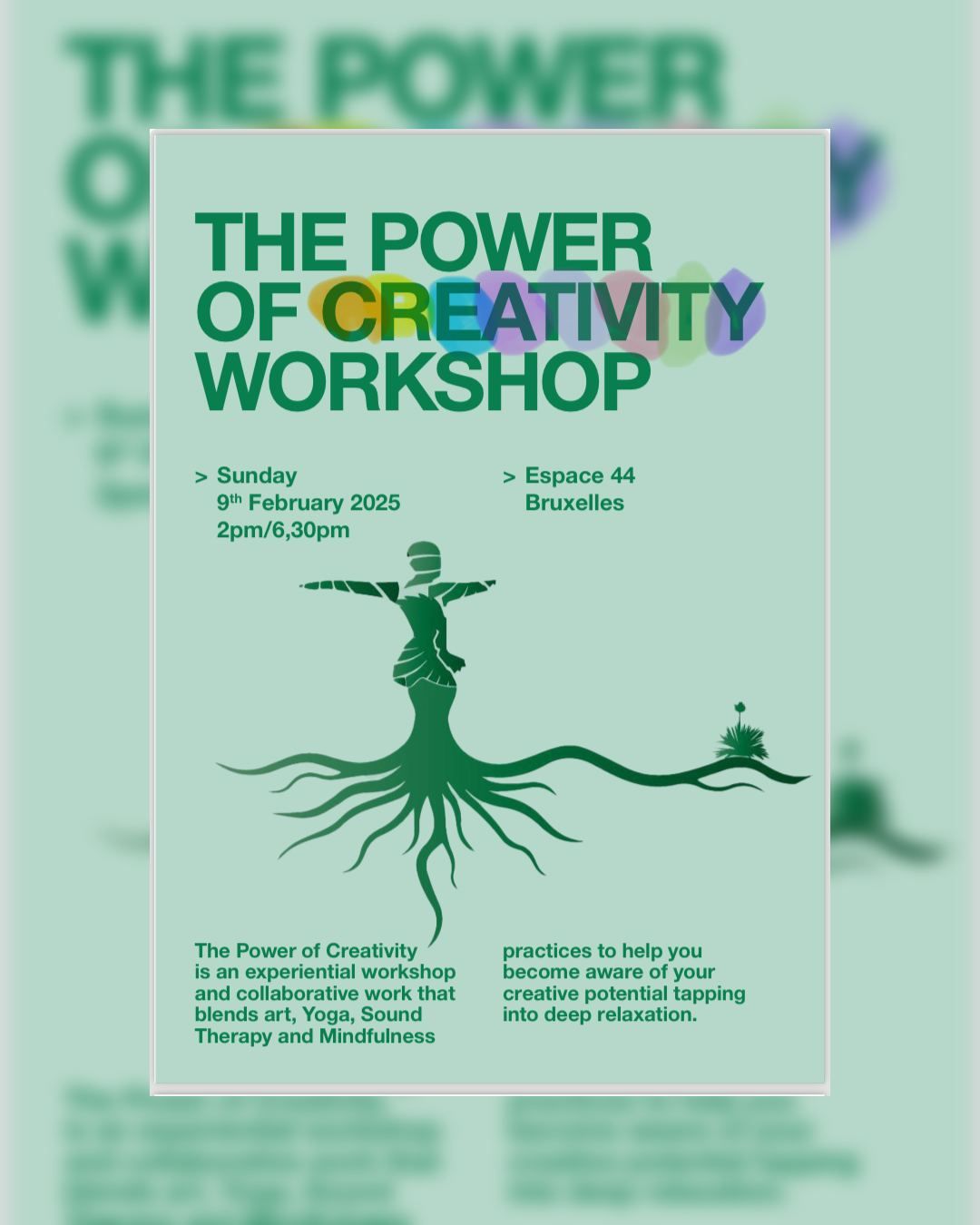 The Power of Creativity: workshop with Carlo Mancini \u2013 Yoga Yucca and Marina Colombo