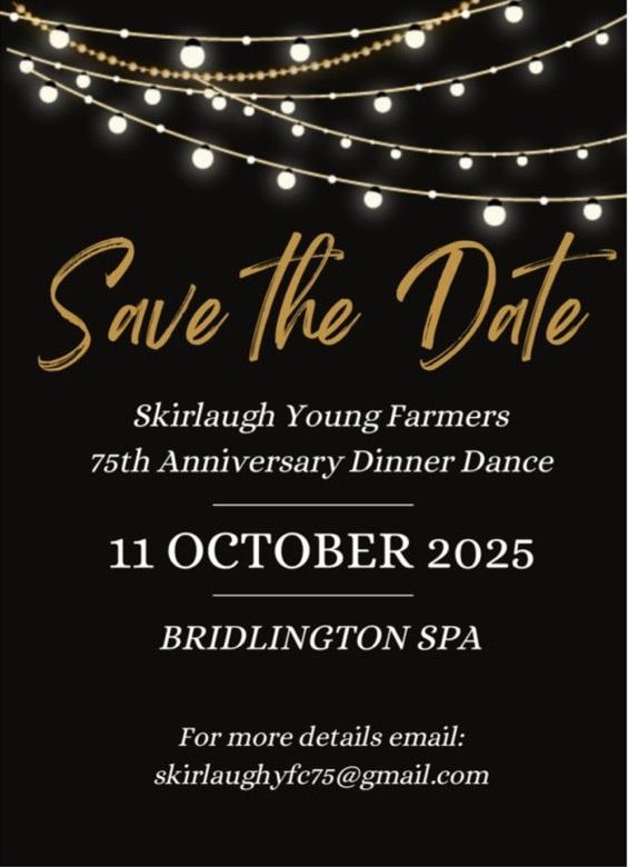 Skirlaugh YFC 75th Anniversary Dinner Dance