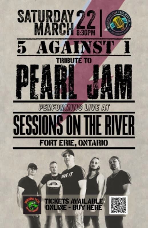 Live At Sessions - 5 Against 1 tribute to Pearl Jam