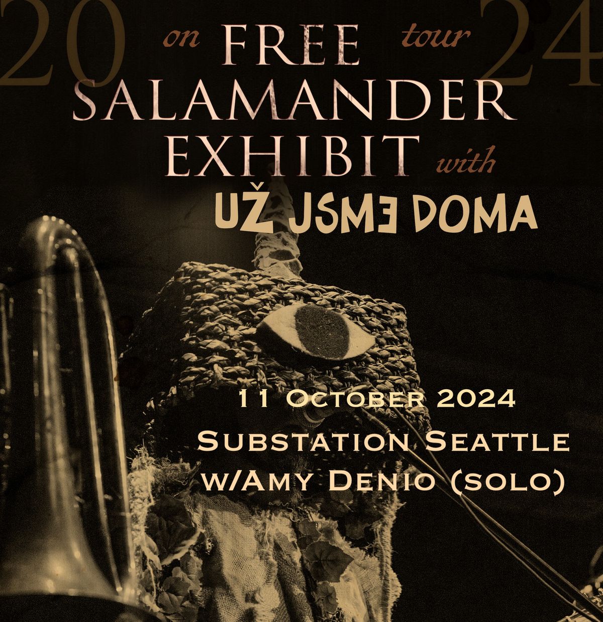 Amy Denio, Free Salamander Exhibit, U\u017e Jsme Doma @ Substation