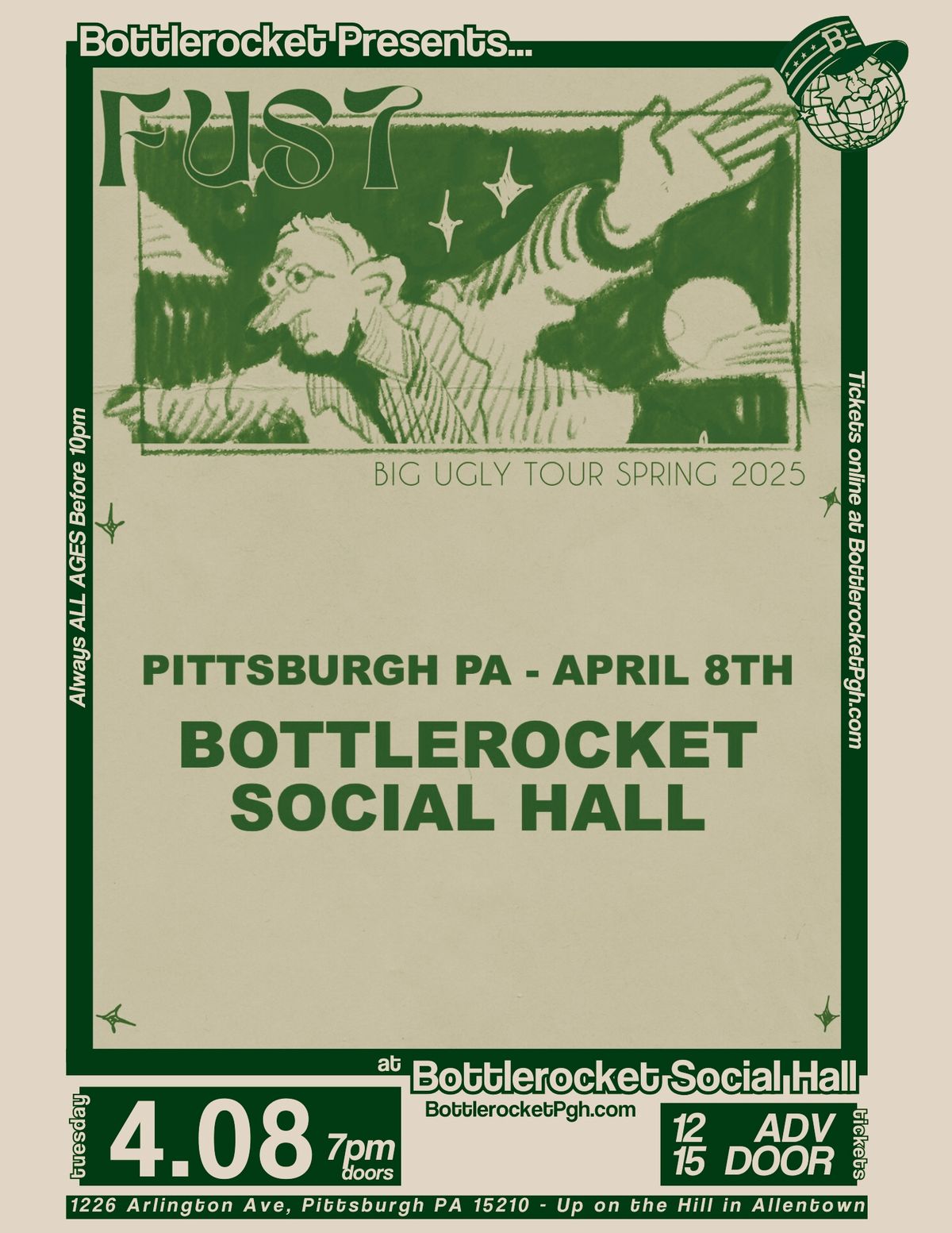 Fust at Bottlerocket Social Hall