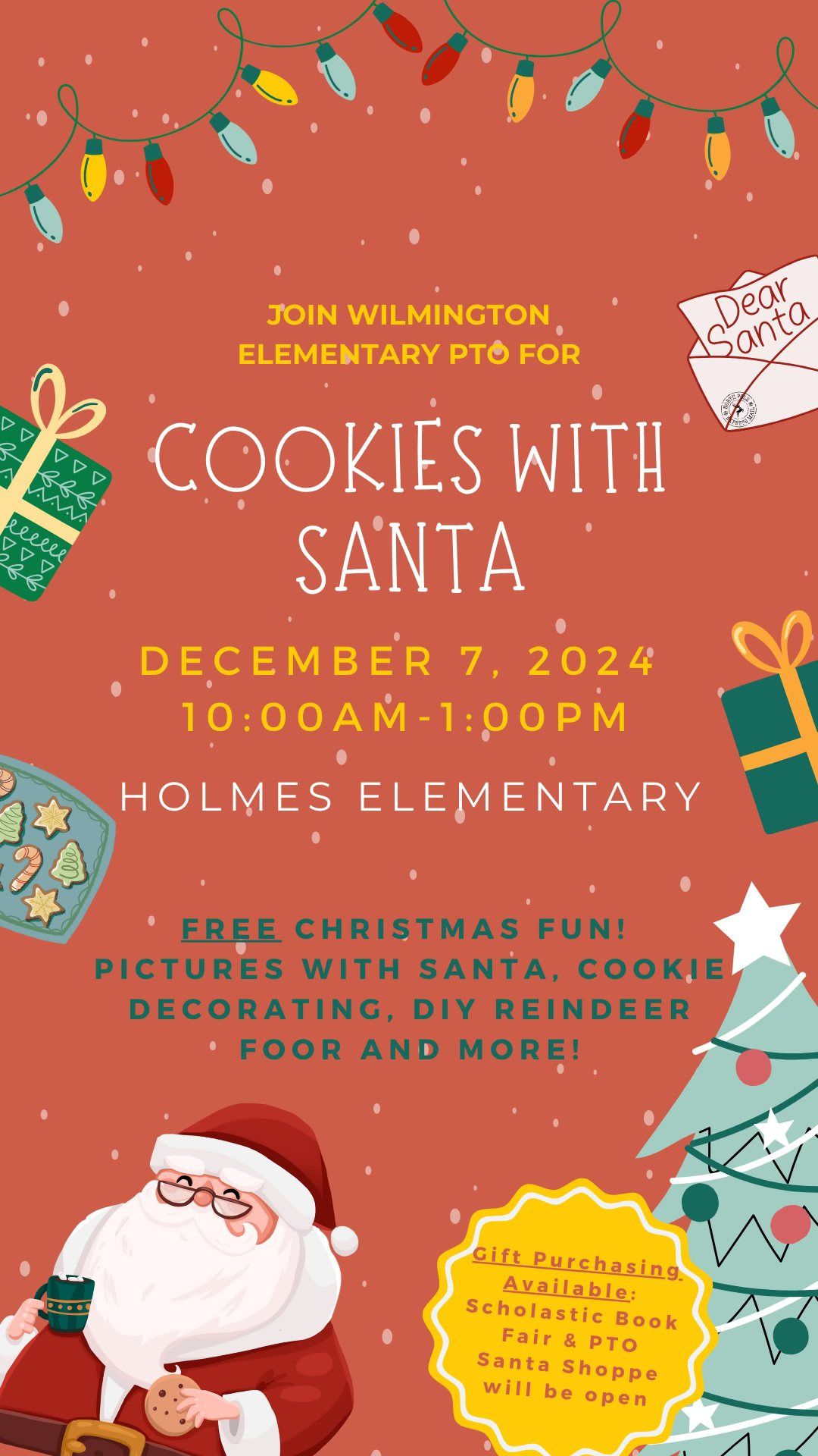 Cookies with Santa