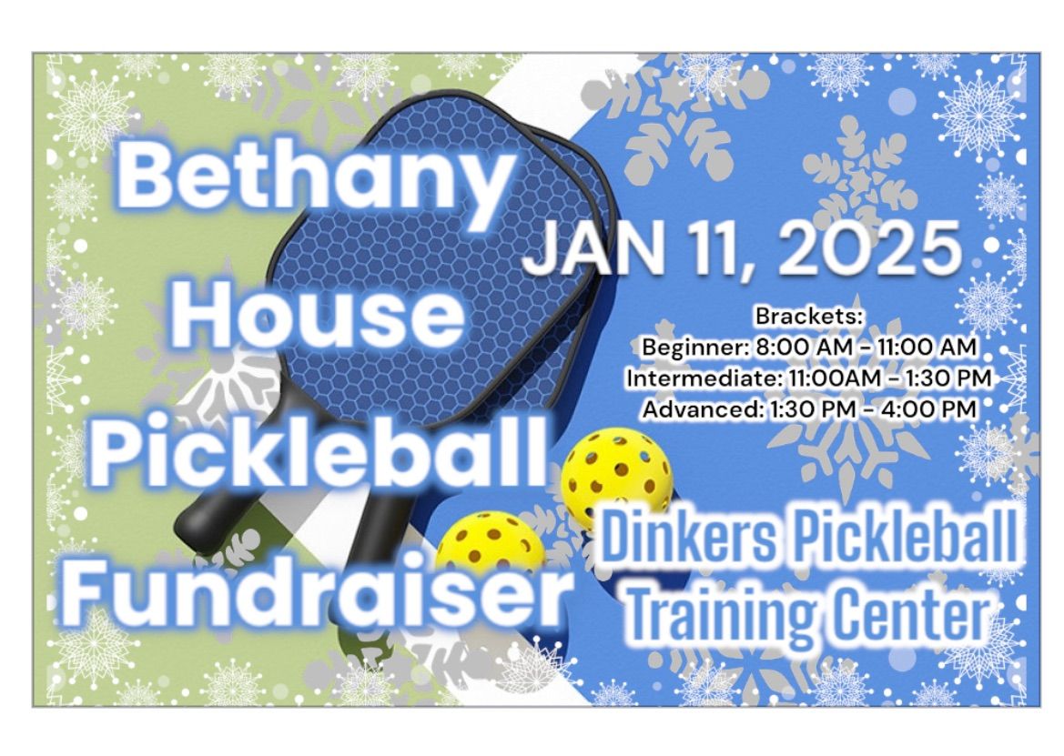 Pickleball Fundraiser Supporting Bethany House