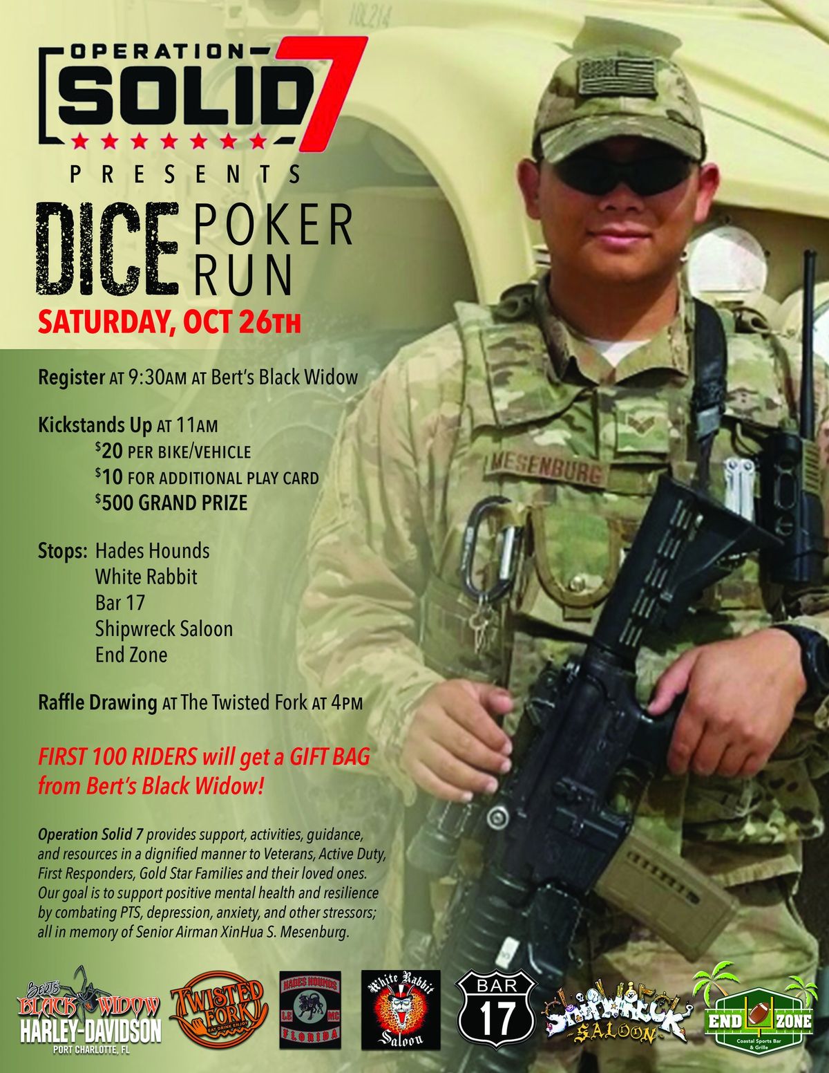 Operation Solid7 DICE POKER RUN