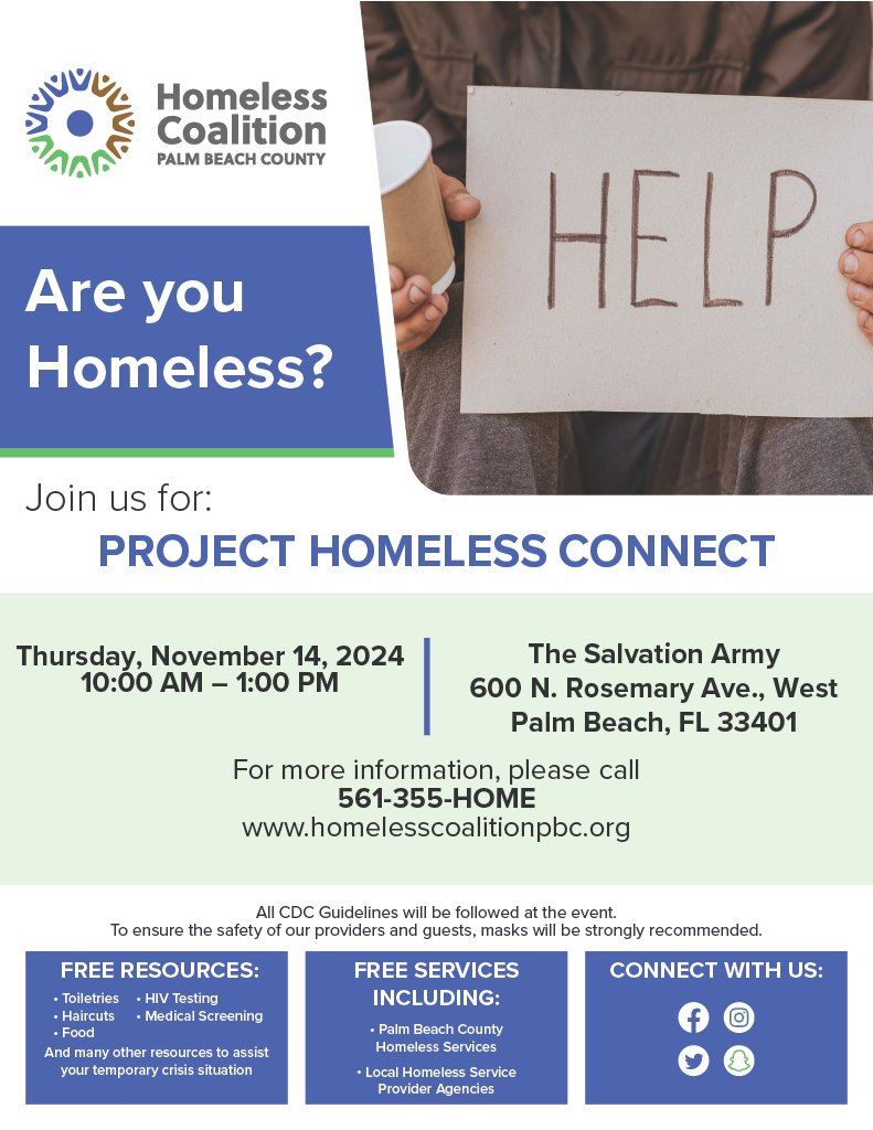 Project Homeless Connect - West Palm Beach