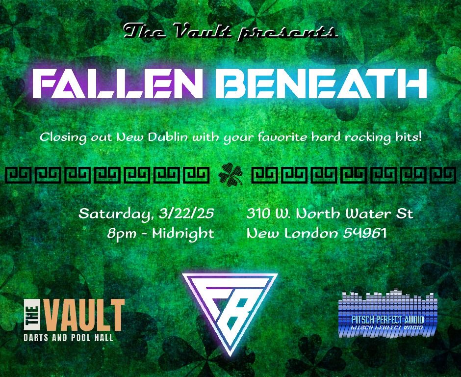 Fallen Beneath Rocks New Dublin @ THE VAULT