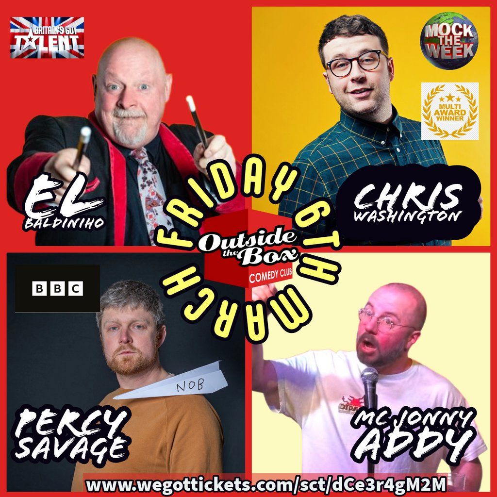 Live Comedy - Friday 6th March