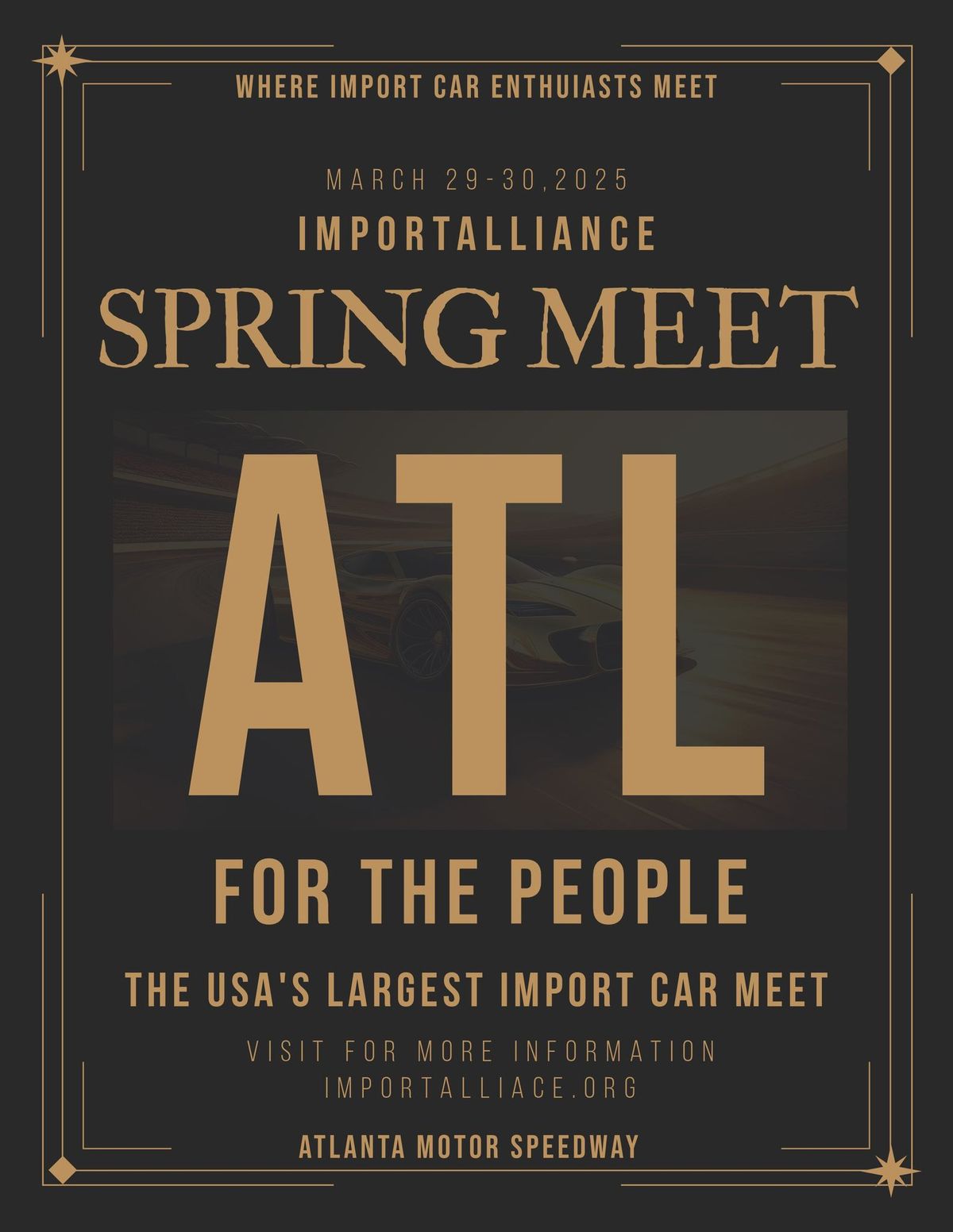 ImportAlliance Spring Meet 2025 at Atlanta Motor Speedway