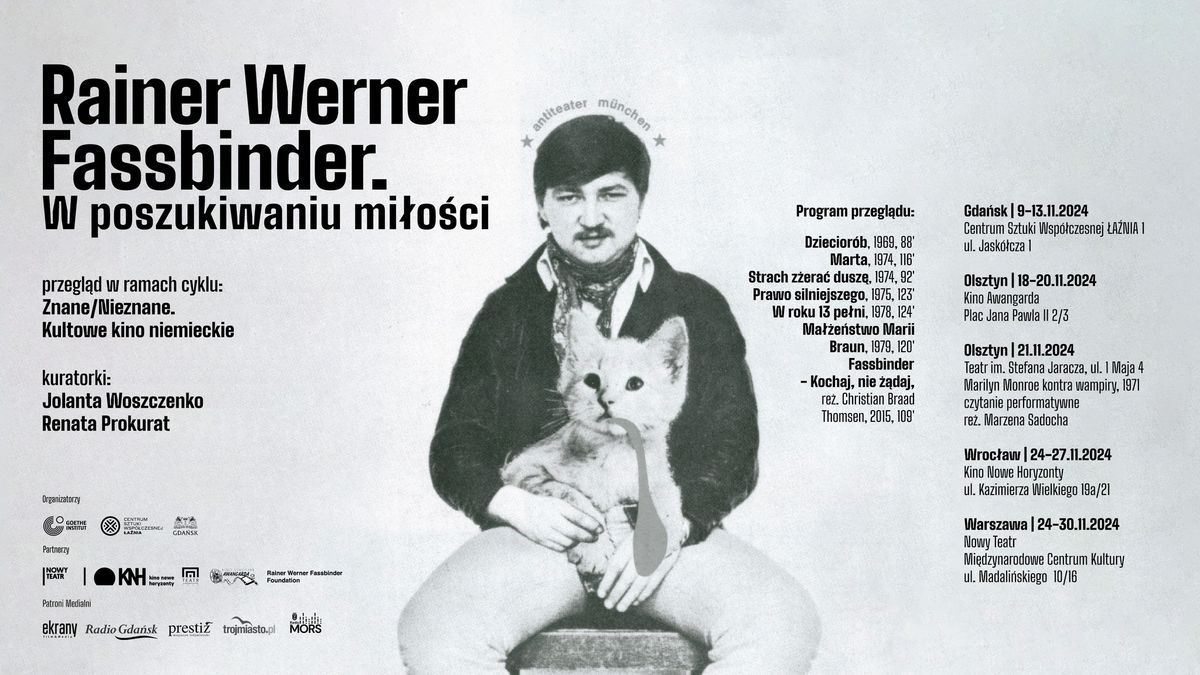 Rainer Werner Fassbinder. W poszukiwaniu mi\u0142o\u015bci - przegl\u0105d filmowy