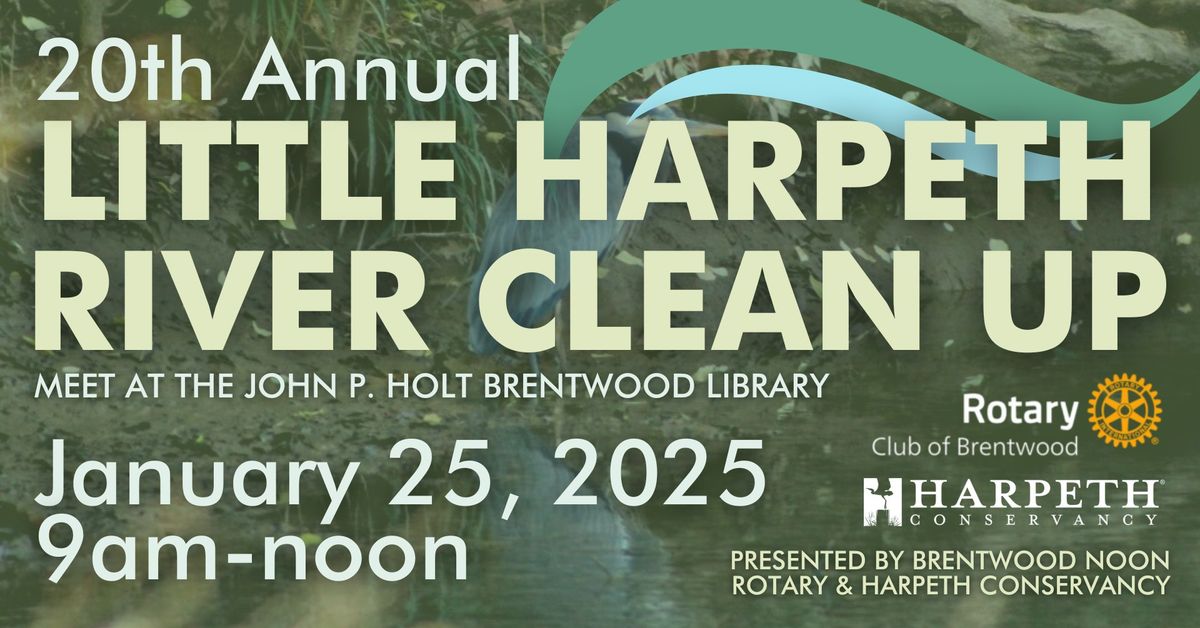 20th Annual Little Harpeth River Clean Up