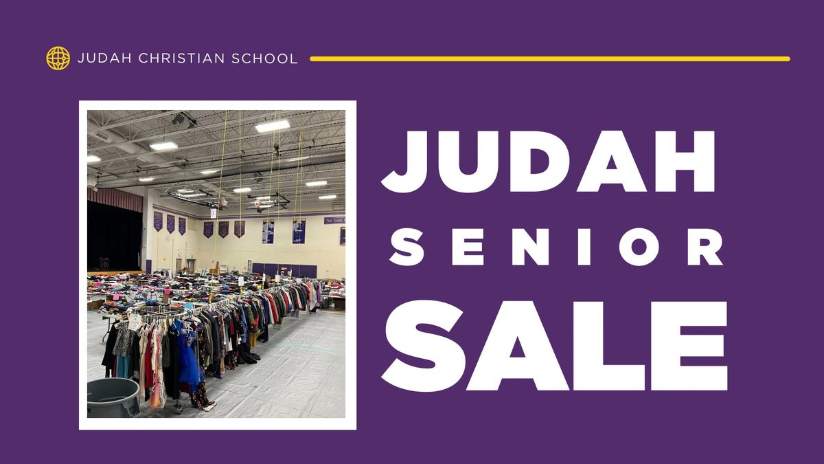 Judah Christian School Senior Sale