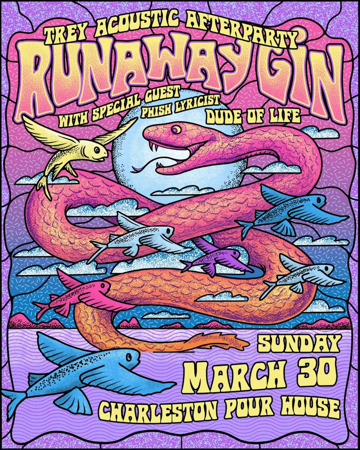 Runaway Gin w\/ Phish Lyricist Dude of Life (Trey Anastasio *Afterparty*) at Charleston Pour House