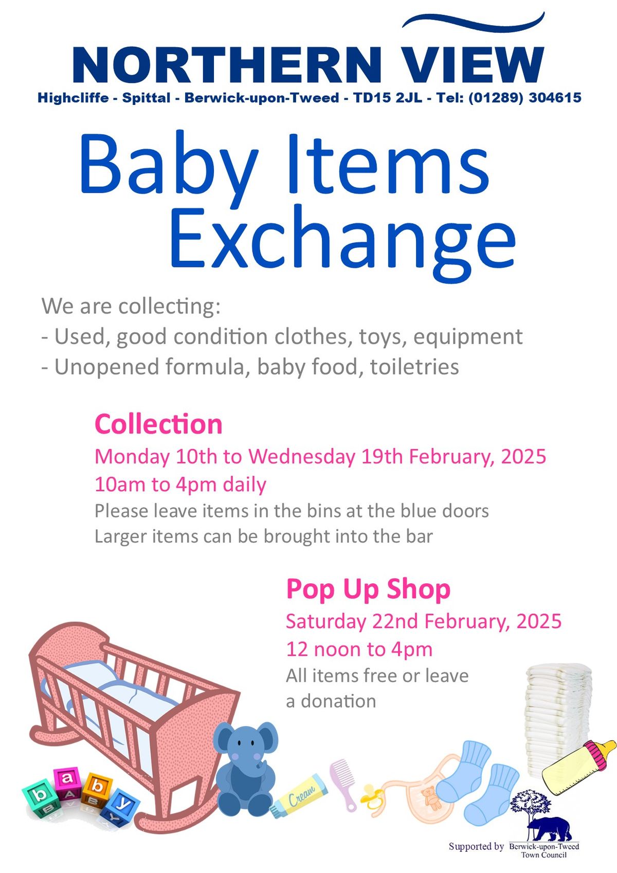 Baby Items Exchange at Northern View