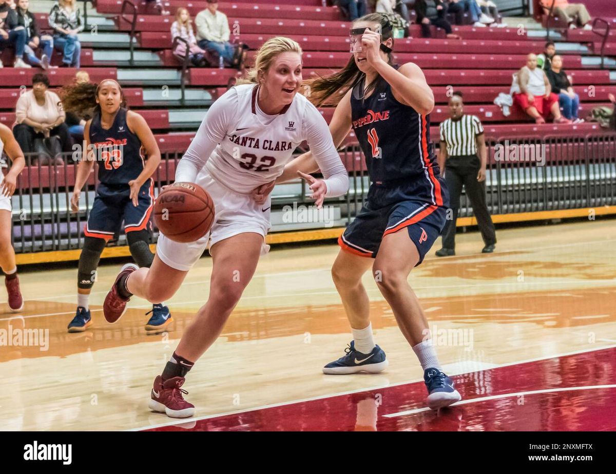 Pepperdine Waves at Santa Clara Broncos Womens Basketball