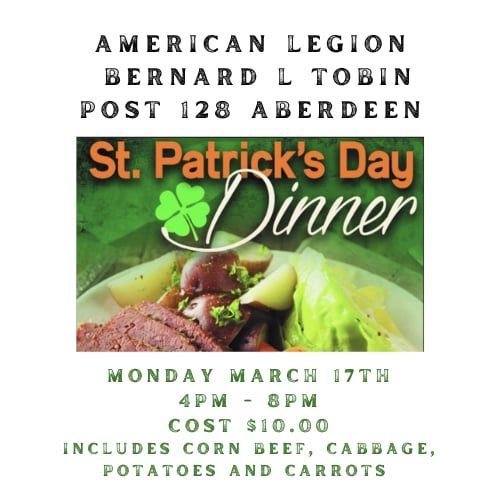 St. Patrick's Day Dinner