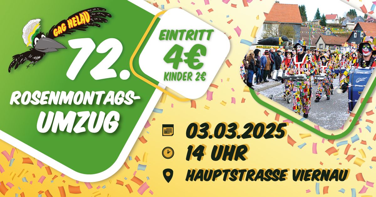 72. Rosenmontagsumzug