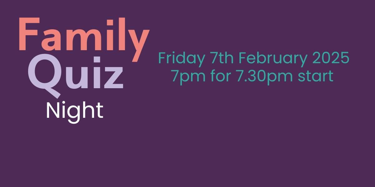 Family Quiz Night for Embrace