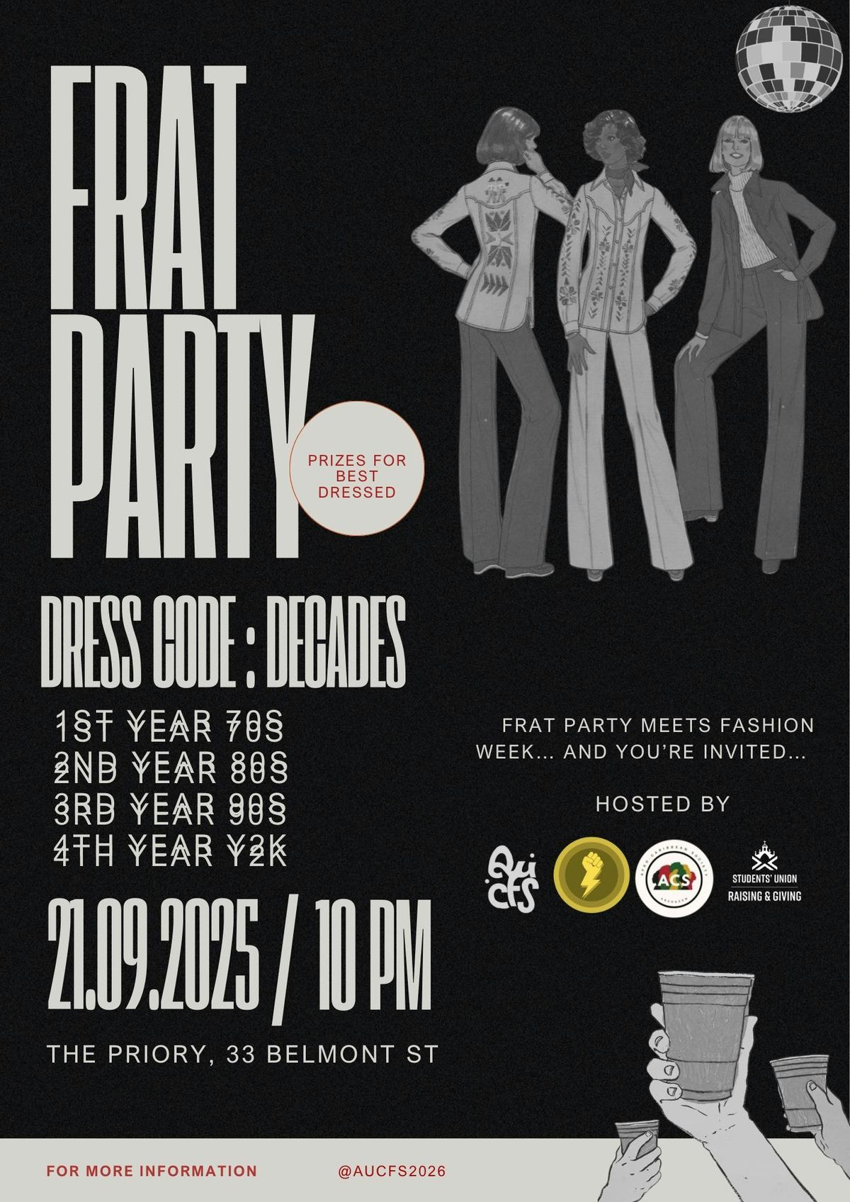 AUCFS Freshers Frat Party