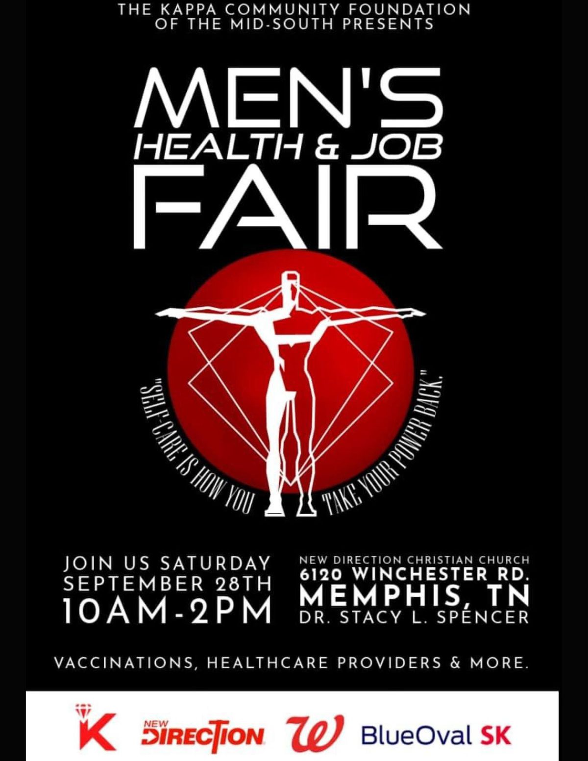 Men's Health & Job Fair | Free Vaccines & Healthcare Providers | New Direction Christian Church