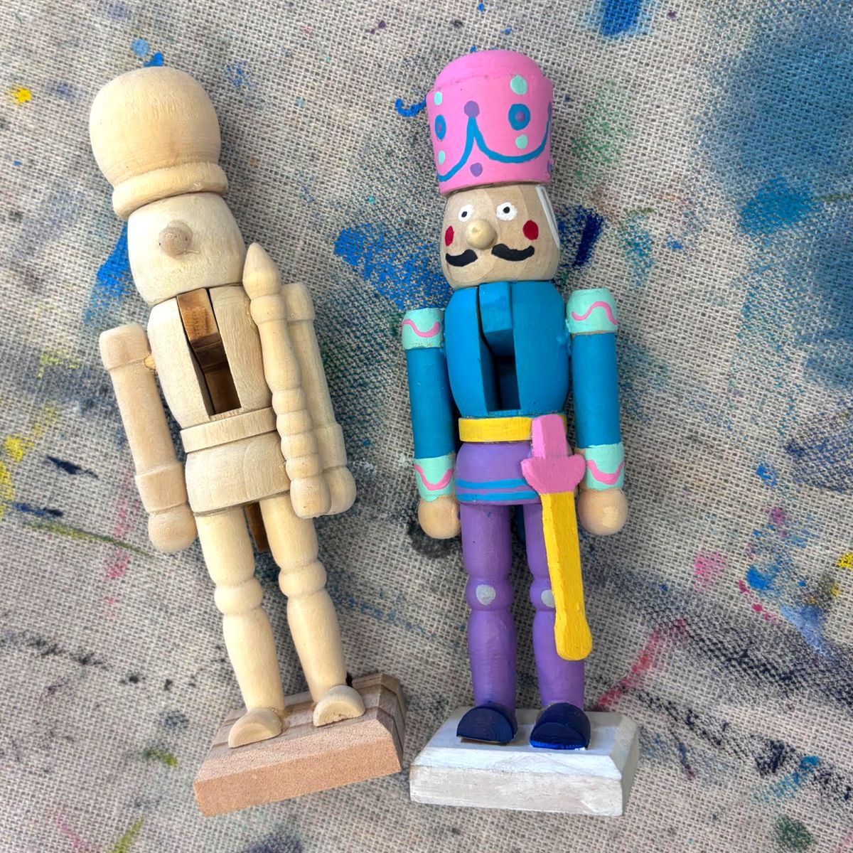 School Hols - Paint your own Nutcracker