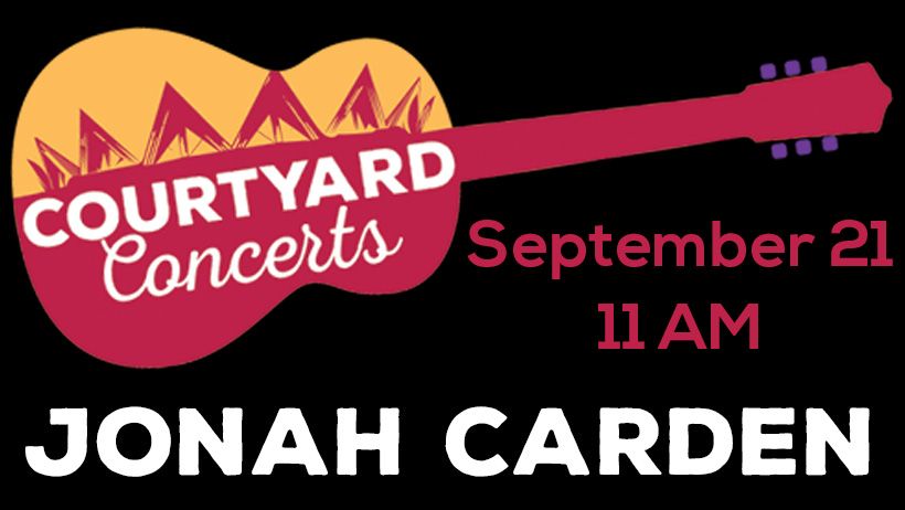Courtyard Concert: Jonah Carden