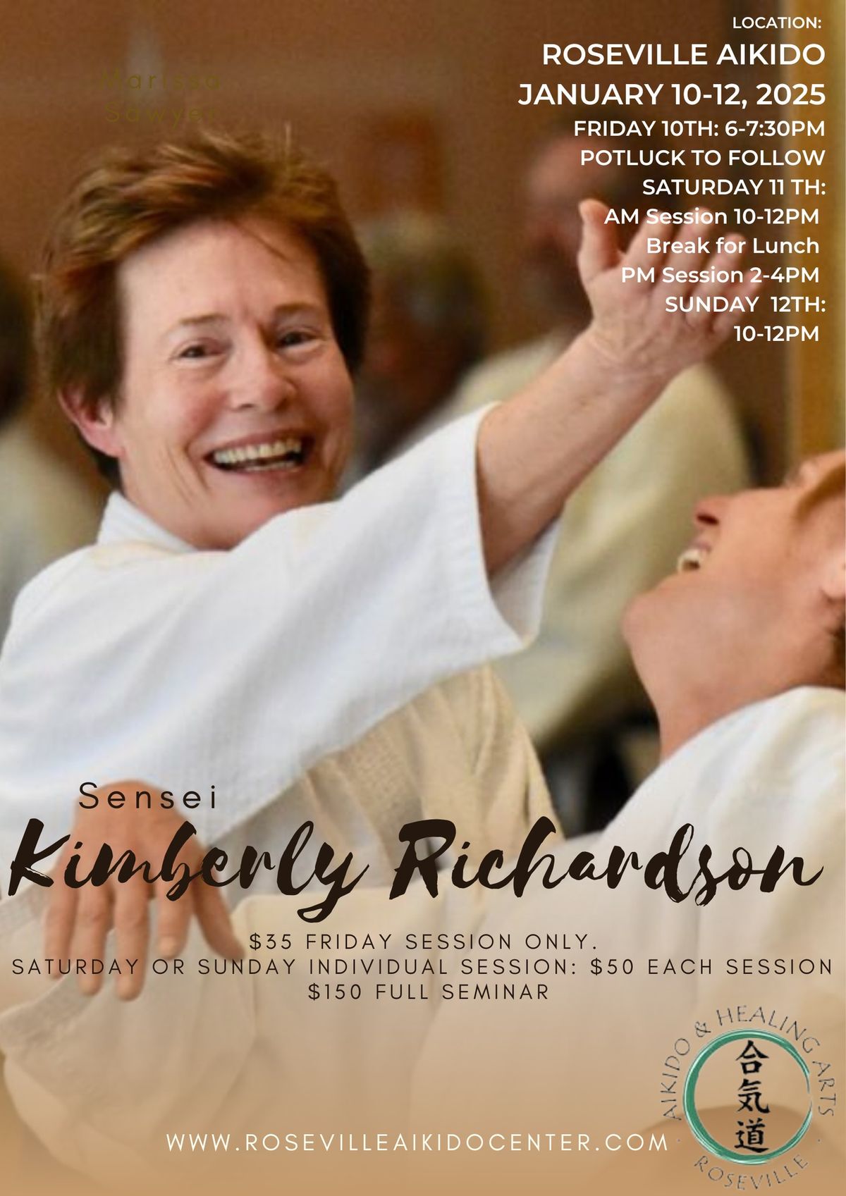 Sensei Kimberly Richardson Aikido Seminar!