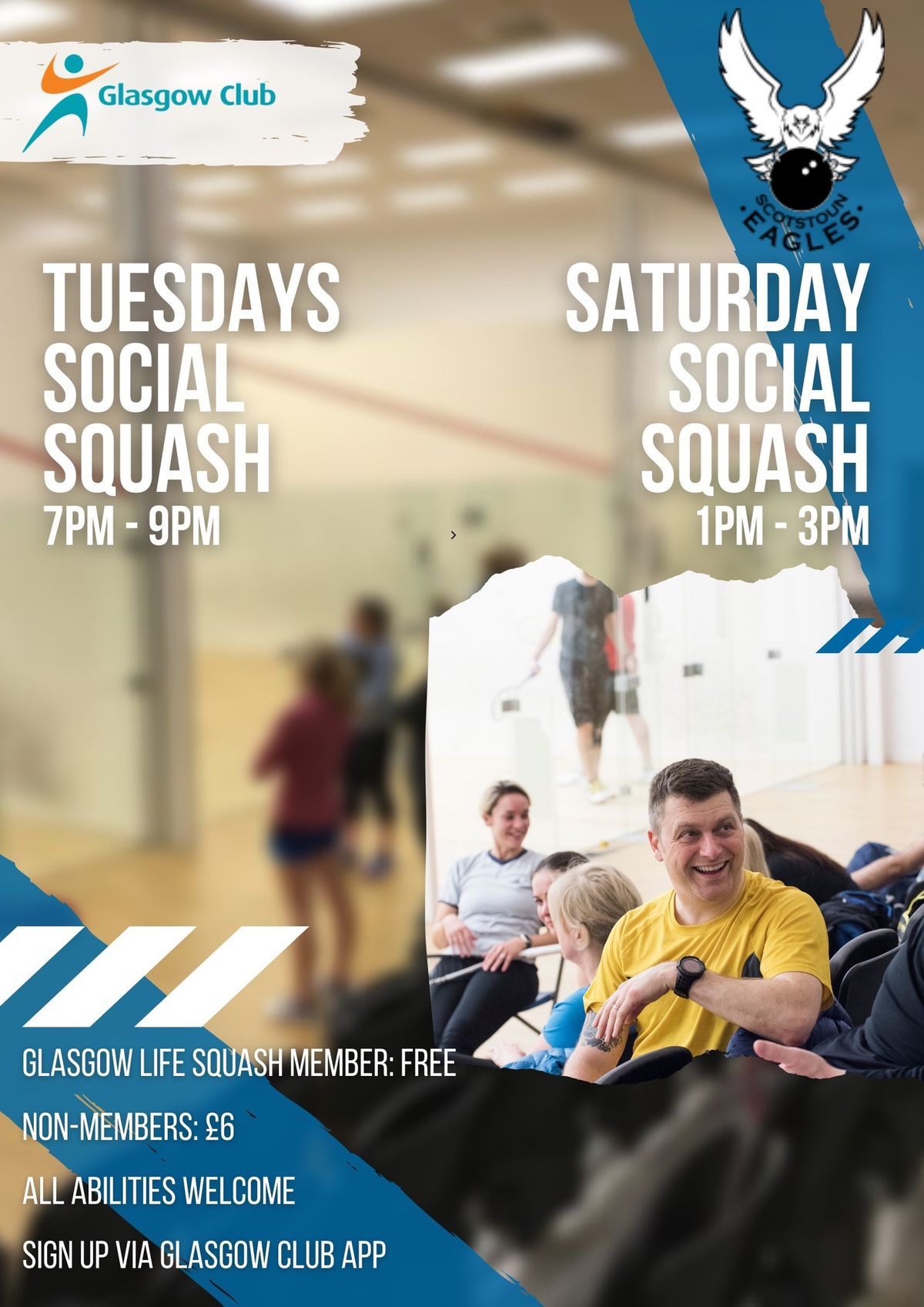 Scotstoun Eagles Social Squash