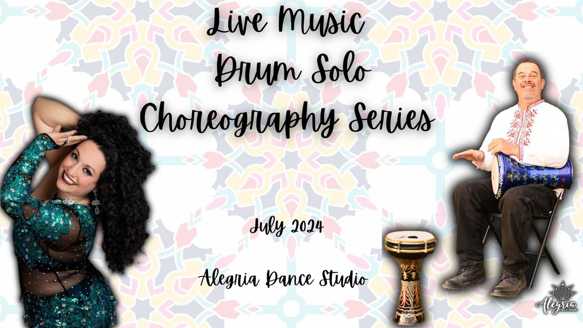 Live Drum Solo Choreography Series with Maria and Denys - Performance Opportunity 