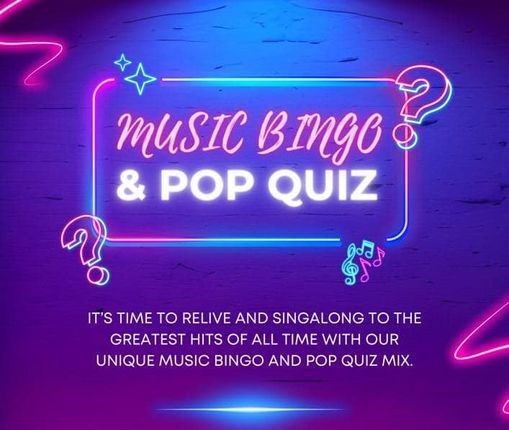 Music Bingo and Pop Quiz