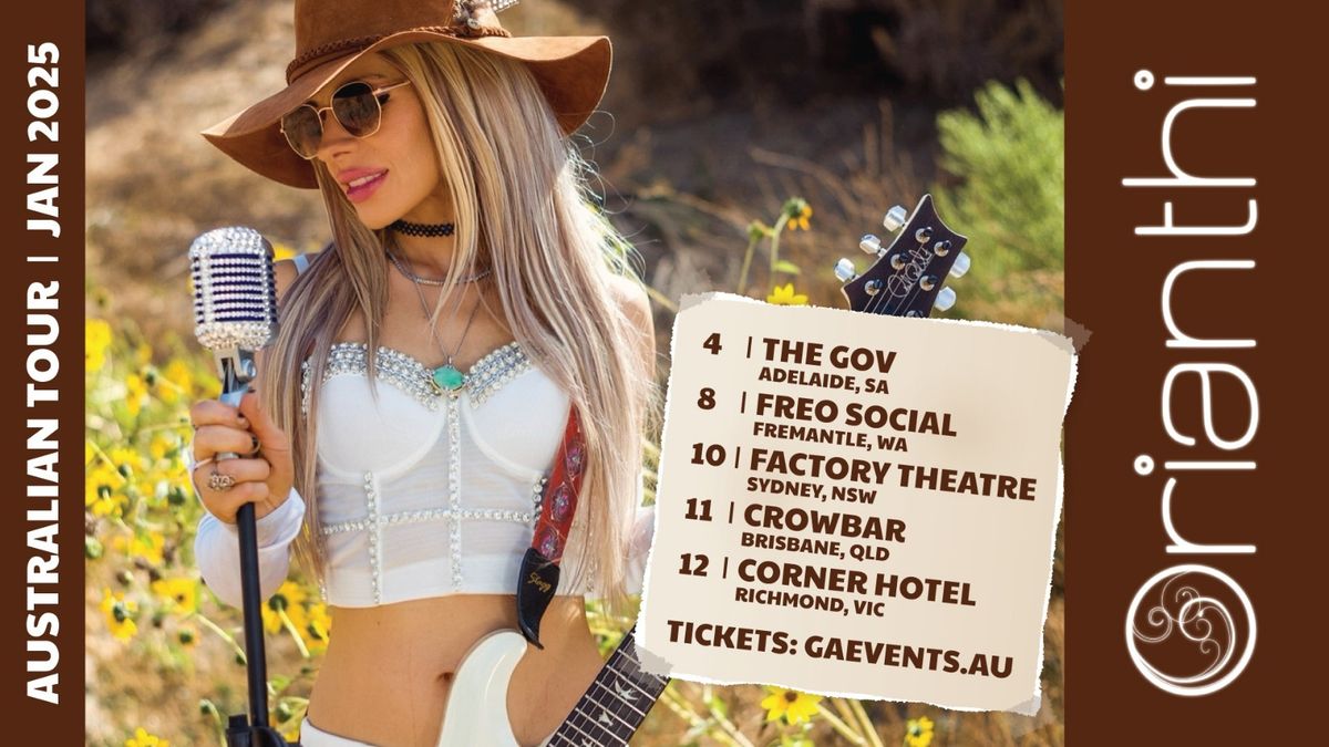 ORIANTHI | Factory Theatre, Sydney