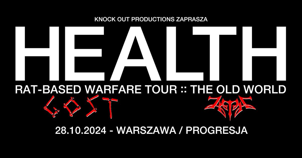 Health + Gost, Zetra \/ 28 X 2024 \/ Warszawa