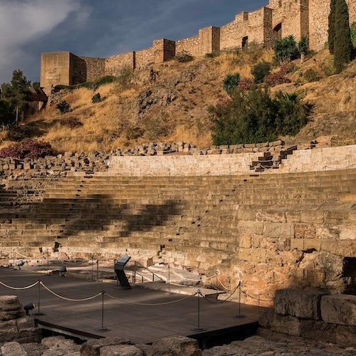 Teatro romano y alcazaba de M\u00e1laga: Tour guiado