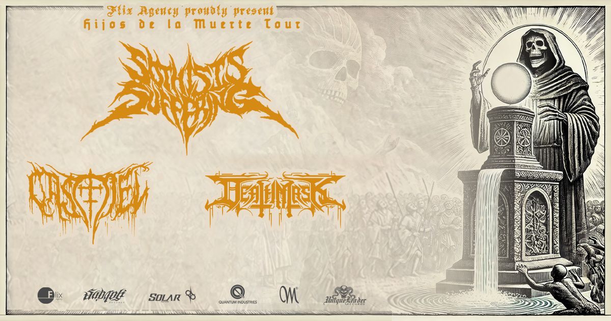 HIJOS DE LA MUERTE TOUR VIENNA - SO THIS IS SUFFERING \/ DEATH MASK \/ CASTIEL