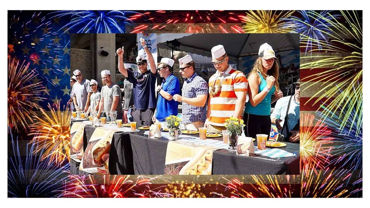 BrewCo's Inaugural July 4th Beer Brat Eating Contest!
