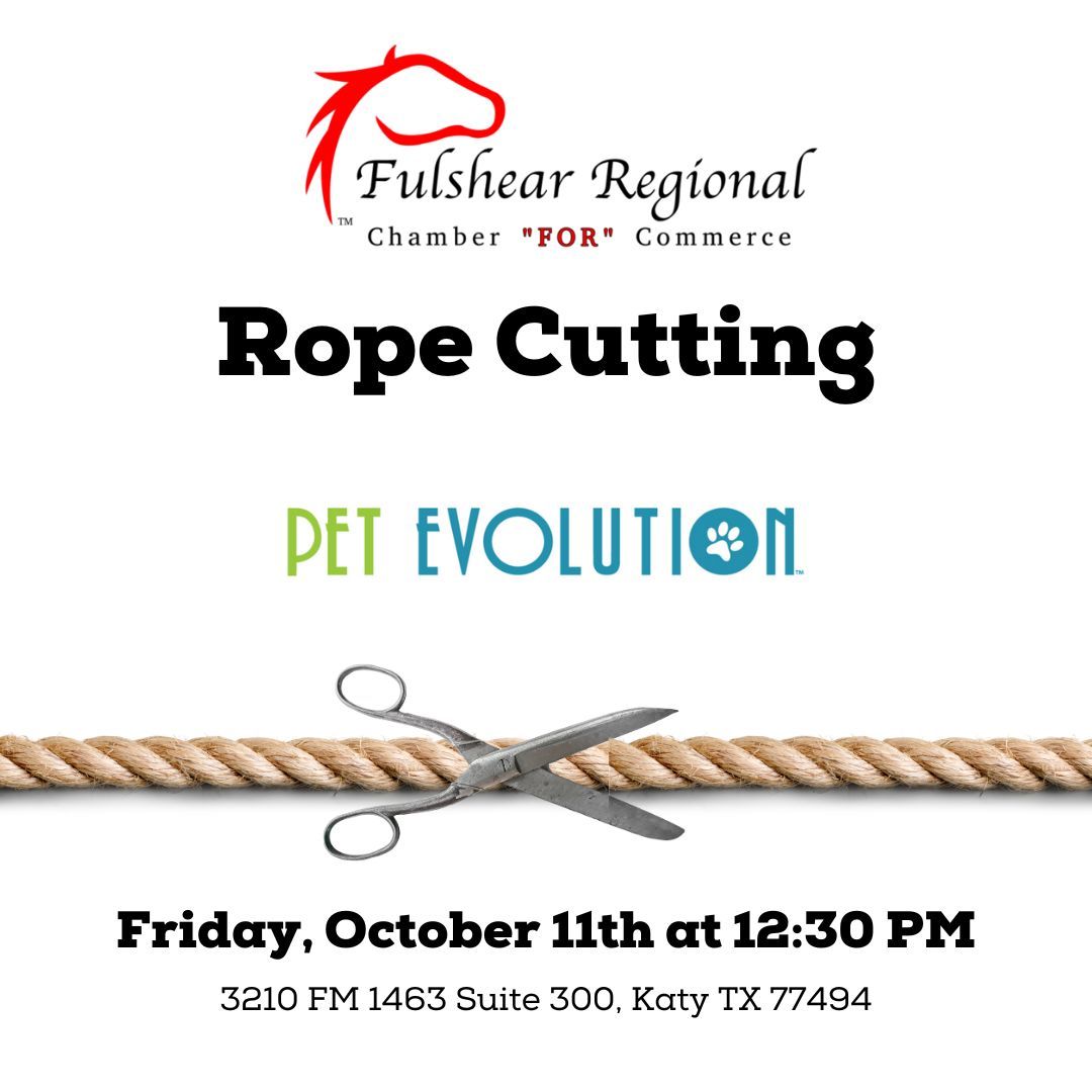 Rope Cutting Ceremony for Pet Evolution