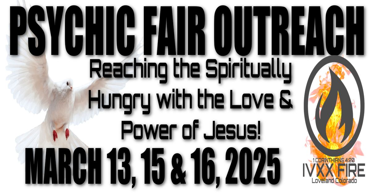 Psychic Fair Outreach | March 15 & 16, 2025 | IMPACT Day 1!