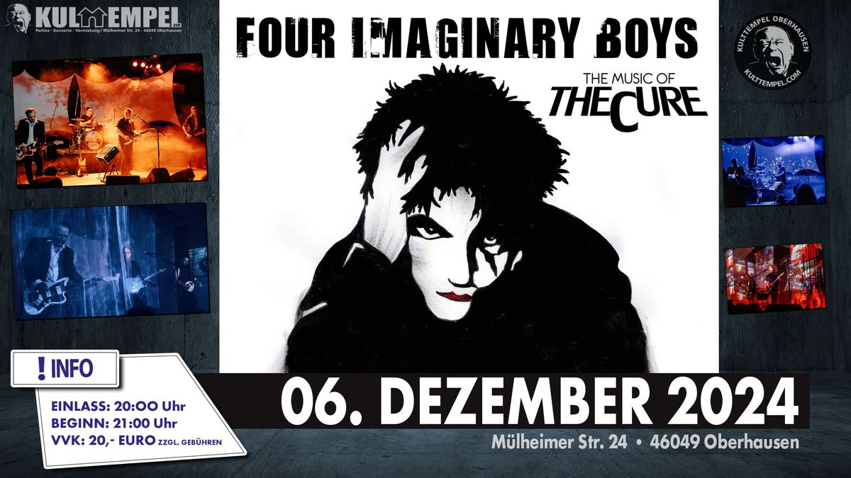 The Cure Tribute Band - Four Imaginary Boys