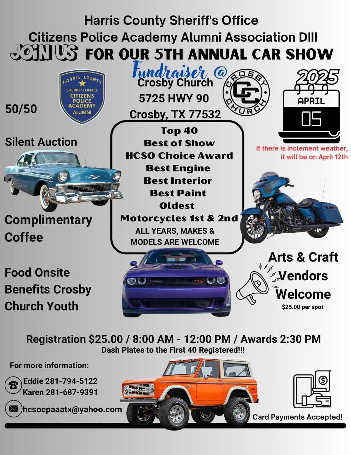 5th Annual Car Show