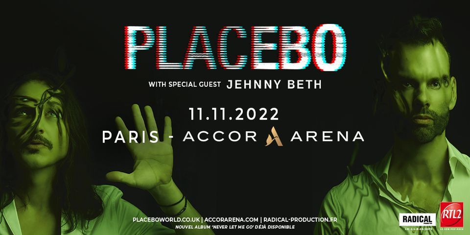 Placebo + Jehnny Beth \u2022 Accor Arena, Paris \u2022 11.11.2022 \/\/ COMPLET