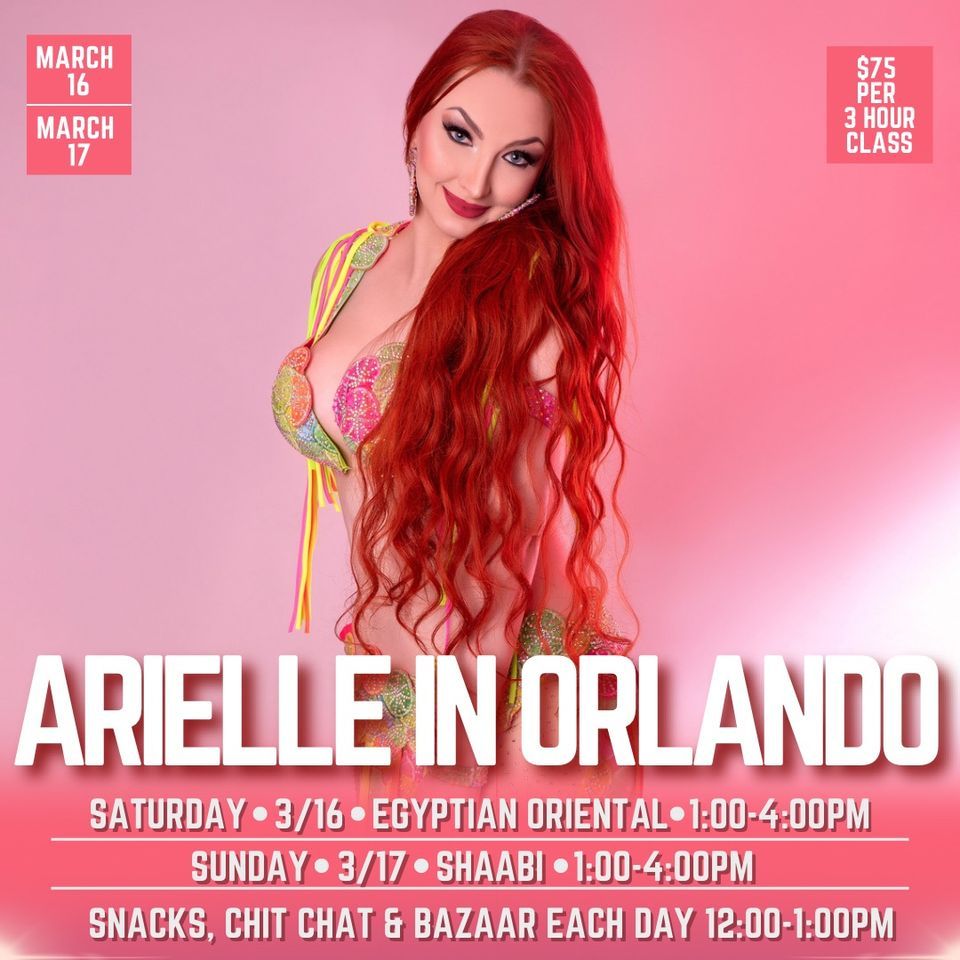 Arielle in Orlando! Workshops and Fun