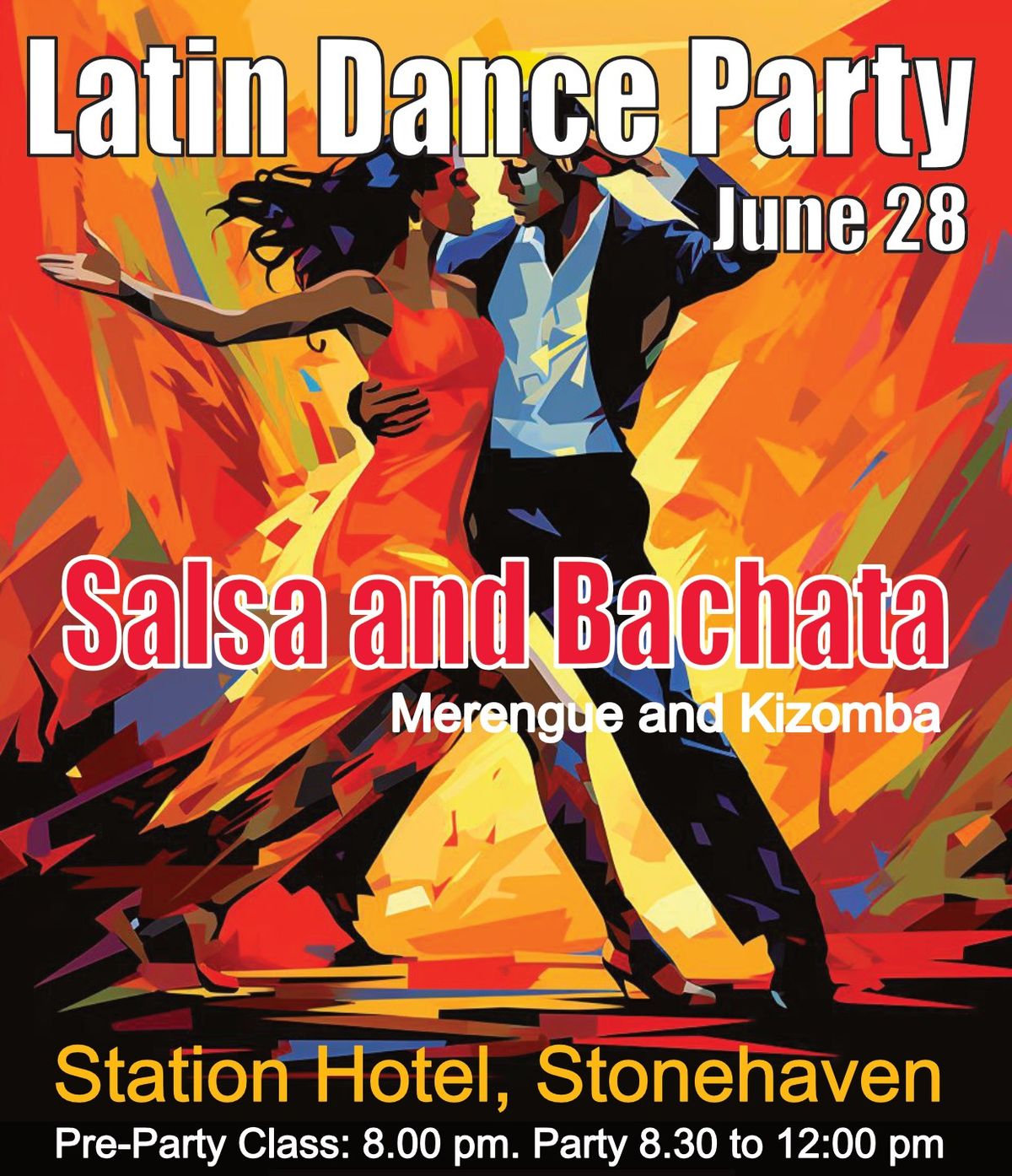 Latin Dance Party - Salsa and Bachata - Stonehaven